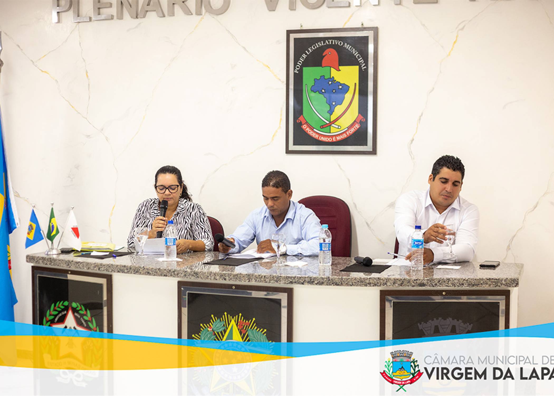 Câmara Municipal de Virgem da Lapa realiza a 1ª Reunião Ordinária de 2025